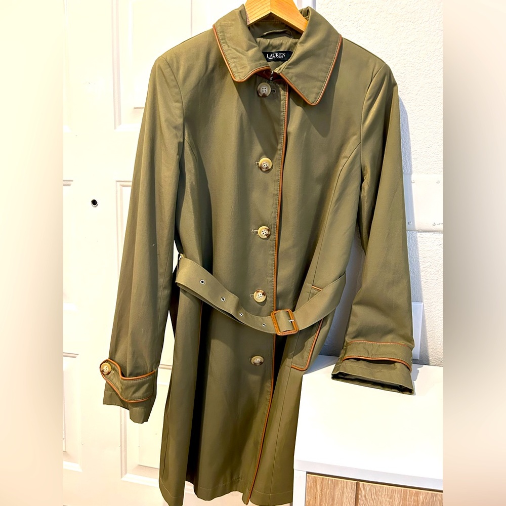 Ralph Lauren Army Green Coat